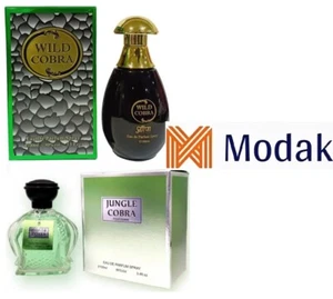 Modak 2 Pack Women Perfume Wild Cobra, Jungle Cobra EDP 100ml - Picture 1 of 3
