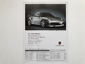 PORSCHE 911 996 TURBO S Advertising Publicité Reklame Werbung Werbeanzeige