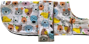Mali Dog Coat Jacket Jumper Cover PJs Flannelette & Polar Fleece MEDIUM 44cm - Picture 1 of 7