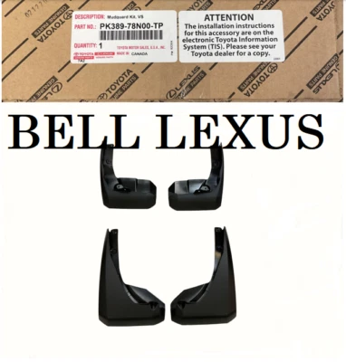 JUEGO GUARDABARROS DE FÁBRICA LEXUS OEM 2022-2026 NX350 NX350H NX450H (NO F-SPORT) Foto 1 de 4