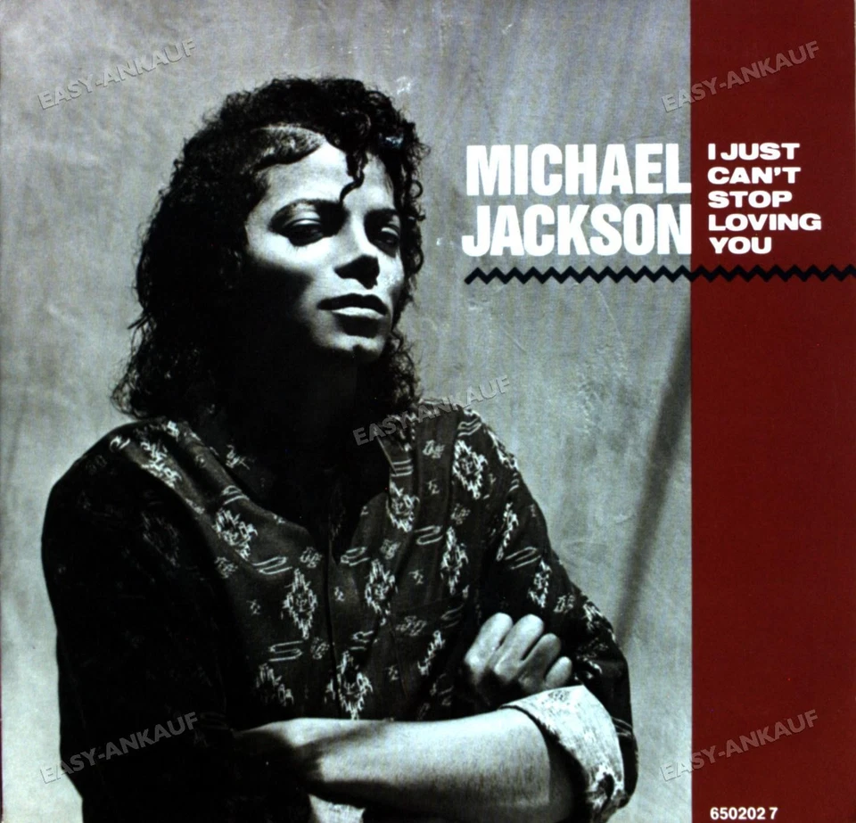 Michael Jackson - I Just Can't Stop Loving You 7" (VG+) ' - Image 1 of 1