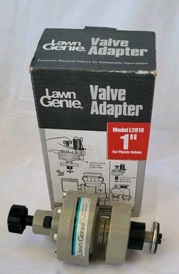 Lawn Genie Automatic Valve Adapter L2010 1 Inch for Plastic Valves New - Image 1 of 4