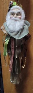 Adorno borla Papá Noel vintage años 70 o anterior - Imagen 1 de 3