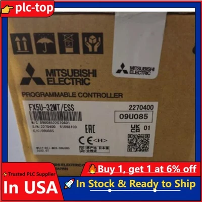 NEW Mitsubishi PLC Module FX5U-32MT/ESS FX5U-32MT-ESS - Image 1 of 4