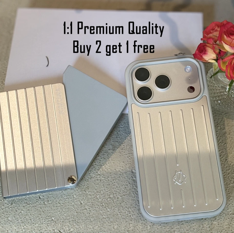 iPhone 17 Pro/Max Luxury Luggage Style Case | Rimowa | Casetify | - image 1 of 3