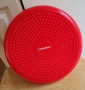 Asiento oscilante rojo Lakeshore para asientos de aula flexibles para niños sensoriales - Imagen 1 de 3