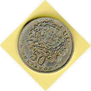 PORTUGAL - 1928 FIFTY (50) CENTAVOS - Bild 1 von 2