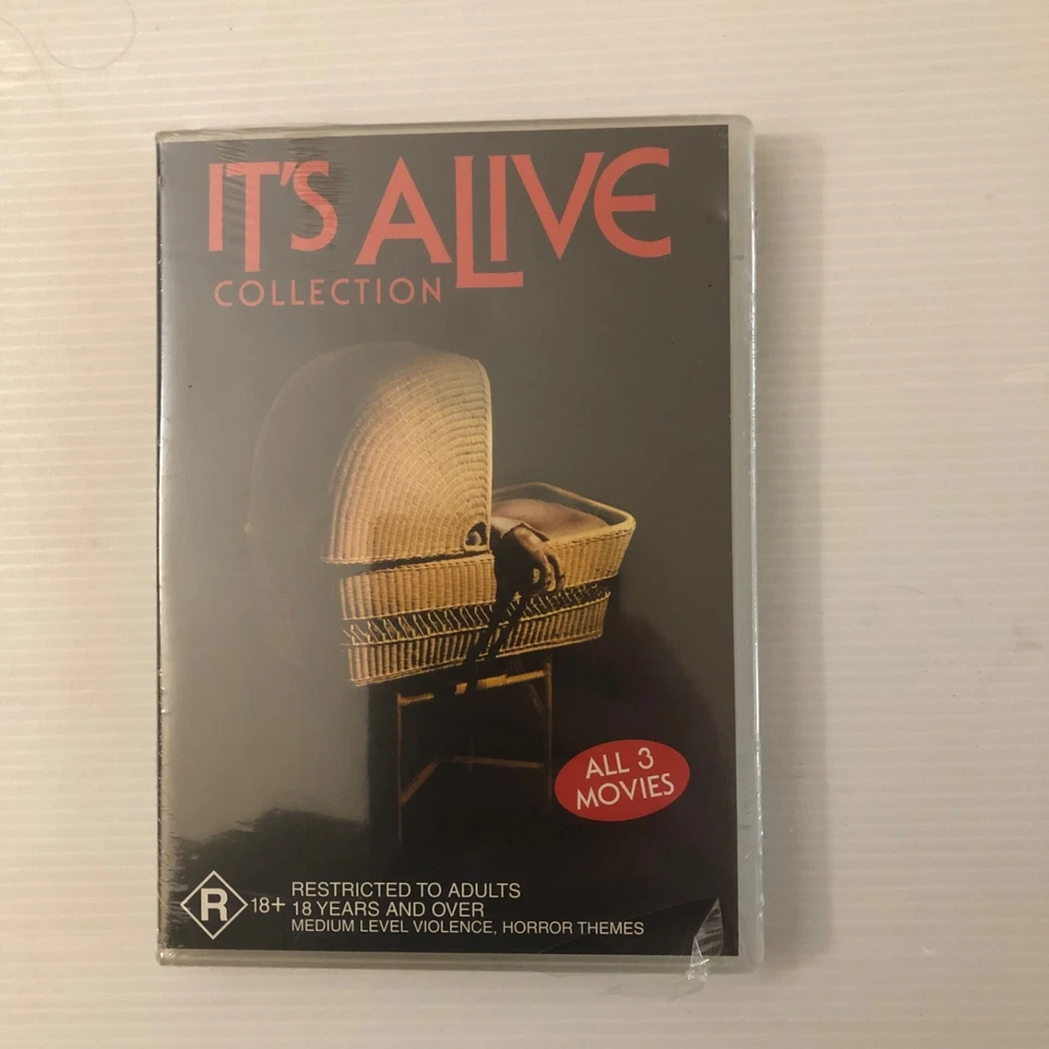 Its Alive Trilogy Collection DVD - Brand New - Sci-fi Horror - LARRY COHEN Pal - image 1 of 4