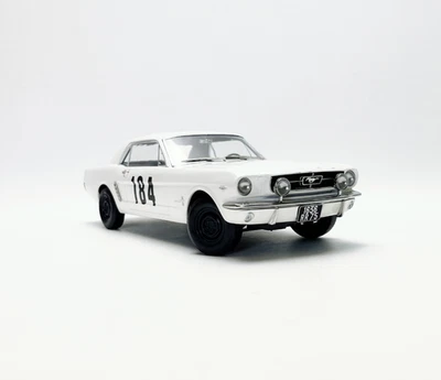 NOREV 1:18 FORD Mustang Coupe 1965 White Alloy Diecast Car Model Gifts Display - Image 1 of 4