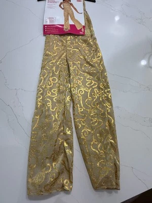 Niñas InSpirit Barbie Oro Disco Mono Halloween Disfraz Talla L 10-12 Foto 1 de 4