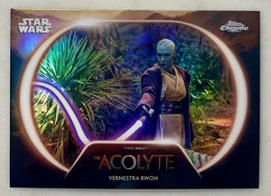 Vernestra Rwoh 2025 Topps Chrome Star Wars The Acolyte Refractor No AC-16 - Picture 1 of 2