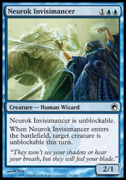 Neurok Invisimancer -Foil Medium Play MTG Scars of Mirrodin - Image 1 of 1