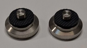 2 Lot of Manfrotto Compact Action Tripod Quick-Release Plate Thread Screw Mount - Picture 1 of 5