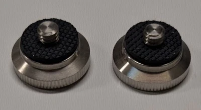 2 Lot of Manfrotto Compact Action Tripod Quick-Release Plate Thread Screw Mount - Image 1 of 4