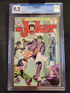 The Joker #1 - D.C. Comics, 1975 - CGC 9.2 Off-White Pages - Picture 1 of 8