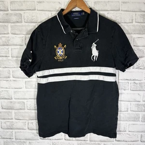 Polo Ralph Lauren Calce Clásico Big Pony Azul Polo Para Hombre Talla L - Imagen 1 de 5