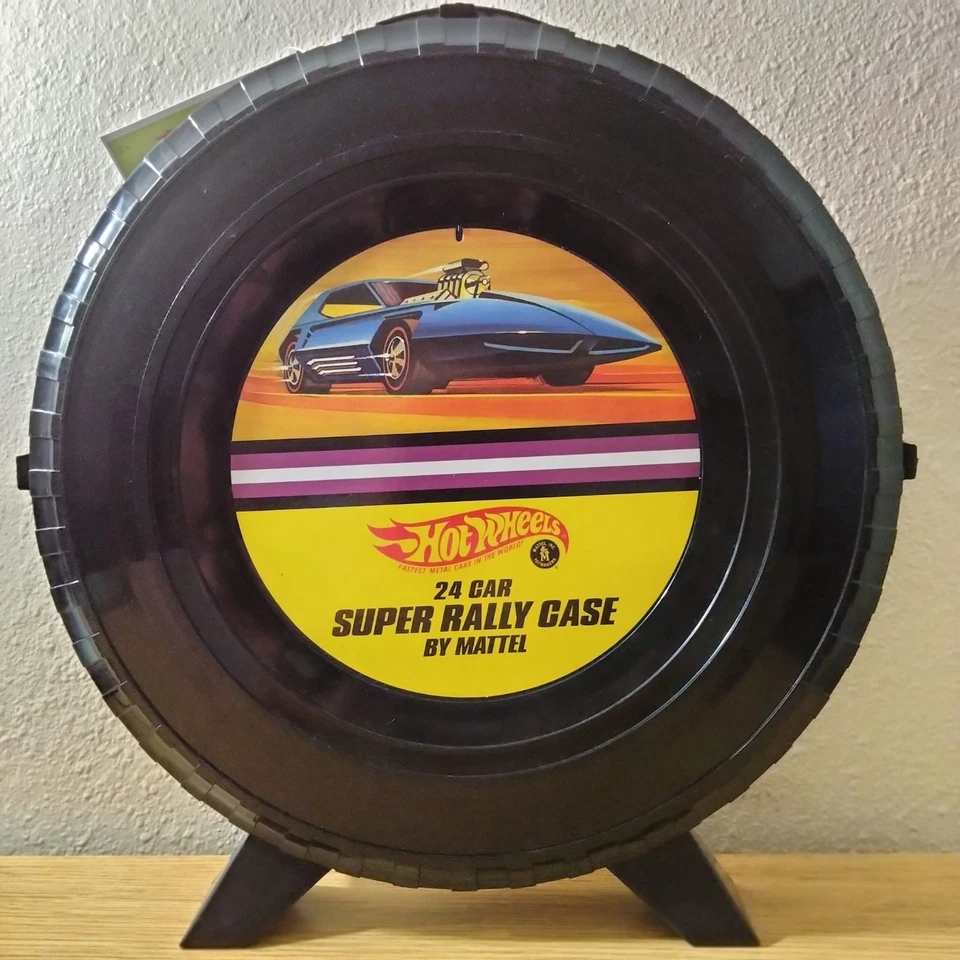 Mattel Hot Wheels 1968/2007 Reproducción 24 Carros Super Rally Case Neumático Redline Foto 1 de 4
