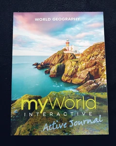 MyWorld Interactive: World Geography - Active Journal Workbook - Homeschool - Bild 1 von 8