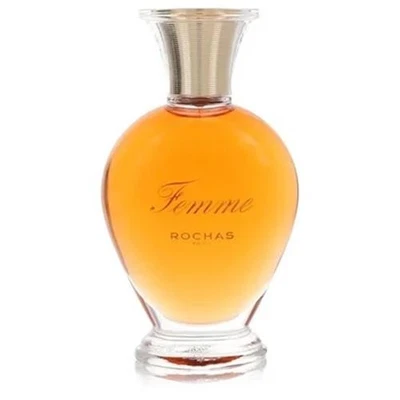 Femme Rochas Eau De Toilette Spray 3.3oz/100ml para Mujer Aroma Floral (Probador) Foto 1 de 2