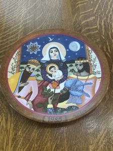 Hedi Keller 1985 Vintage Limited Collectors Plate “Die Gabe der drei Weisen” - Picture 1 of 14