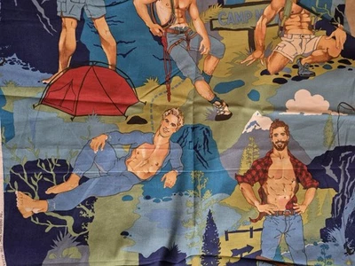 Alexander Henry The Outdoorsy Type HTF OOP 1.4yd X 44in NOS - Image 1 of 4