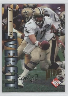 1995 Collector's Edge Nitro 22K Jim Everett #138 - Image 1 of 2