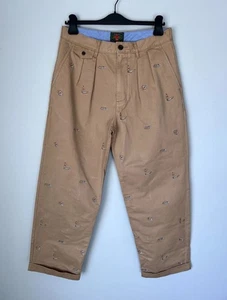 J. Crew x Beams Plus Relaxed Fit Pleated Chino Pants - Size 31 - NEW - Picture 1 of 8