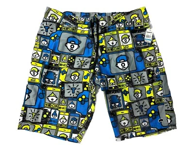 Trukfit Hombres 36 Tabla de Natación Pantalones Cortos Azul Verde Gris Bolsillos Lil Wayne Piscina Fiesta Foto 1 de 4