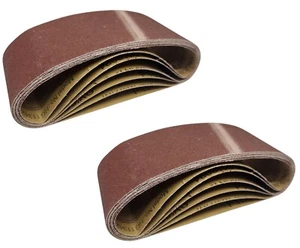 12 x Bandschleiferpapier Schleifpapier 75x457mm Schleifband Bandschleifer Holz - Bild 1 von 1