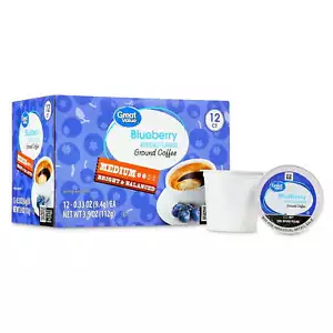Hochwertige Blueberry Kaffeepads, 12 Stück - Bild 1 von 7