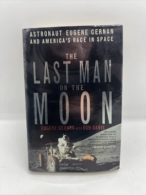 The Last Man on the Moon Astronaut Eugene Cernan & Americas Race in Space Signed - Image 1 of 4