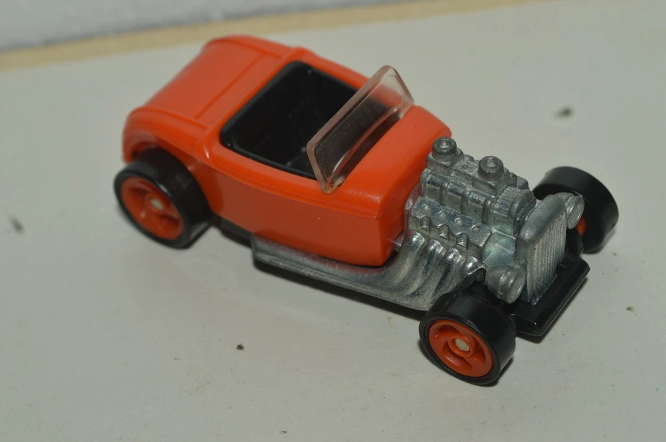 1996 Vintage Hot Wheels ROADSTER McDonald's Cajita Feliz Coche Naranja Buen Estado Foto 1 de 4