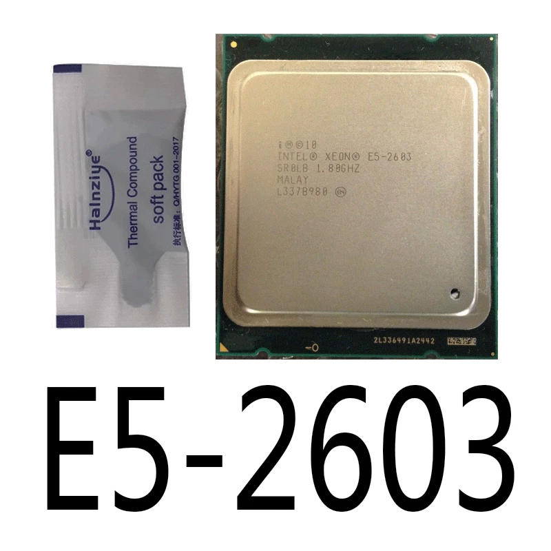 Intel Xeon E5-2603 4Cores 1.8 GHz LGA2011 CPU Processor - Image 1 of 1