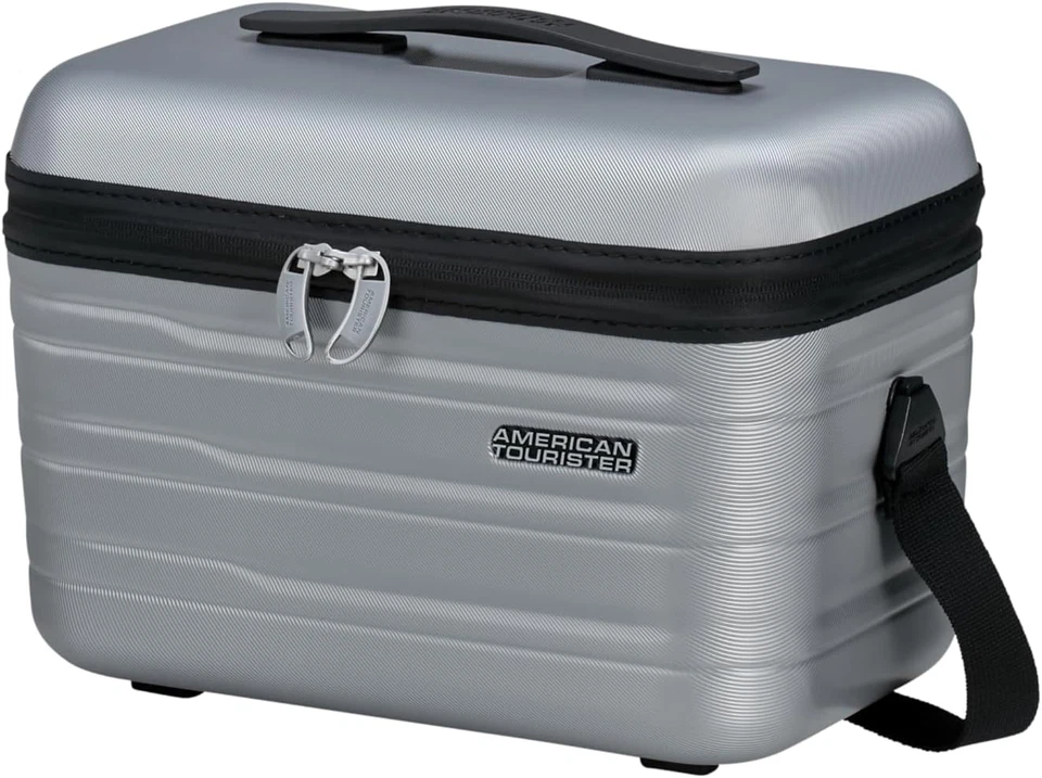 Flashline - Beauty Case 36 Cm, Colore: Argento (Sky Silver), Argento (Sky Silver - Immagine 1 di 4