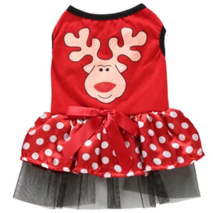 Pet Christmas Outfit Christmas Pet Outfit Christmas Dog Shirt - Picture 1 of 12