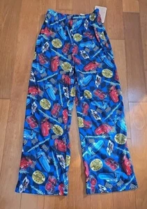 Disney Cars Lightning McQueen Pajama Lounge Sleep Pants Bottoms Boys 10/12 NWT - Picture 1 of 2
