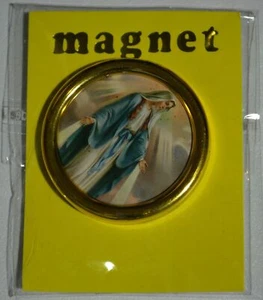 Miraculous, Magnetic Car Plaque Or Memo Holder, 37mm Diameter - Picture 1 of 1