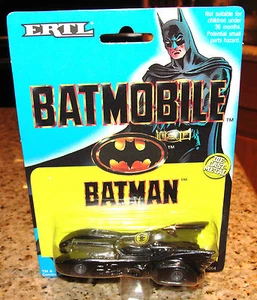 BATMAN BATMOBILE 1/64 ERTL 1989 DE COLECCIÓN DIECAST DC COMICS SIN USAR - Imagen 1 de 9