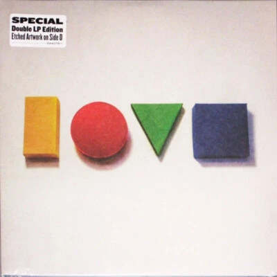 Jason Mraz – Love Is A Four Letter Word, Vinyl + Vinyl, LP, Single Sided Etched - Image 1 of 2