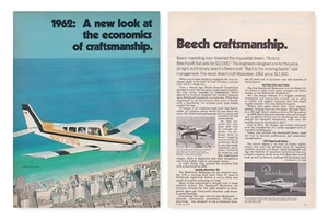 1972 Beechcraft Musketier Flugzeug Anzeige 16.03.2023g - Bild 1 von 2