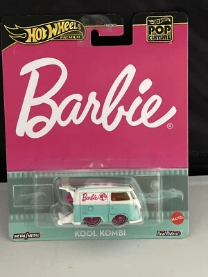 2023 Hot Wheels Premium "Pop Culture: Barbie" KOOL KOMBI Volkswagen Mini Bus  - Image 1 of 4