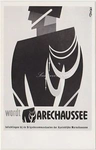 Postal foto Países Bajos, 1958. Wordt Marechaussee - Imagen 1 de 2