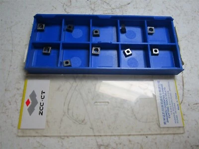 ZCCCT (SPGT050204-PM) YBG212 Cemented Carbide Threading Insert - Pack of 10 - Image 1 of 4