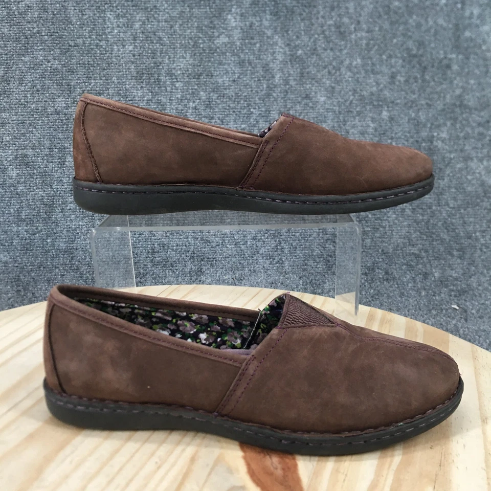 Eastland Zapatos Mujer 8.5 M Evelyn Informales Sin Cordones Mocasines Planos Cuero Marrón Foto 1 de 4