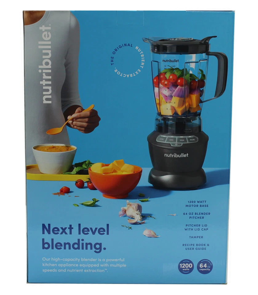 NutriBullet NBF50400 4 Speed Blender - Dark Gray