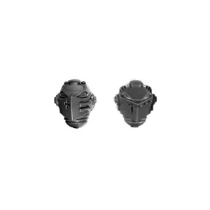 GKTE33 TETE CASQUE x2 TERMINATOR CHEVALIER GRIS WARHAMMER 40000 BITZ GK 19-24 - Picture 1 of 1