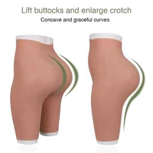 Silicone Vagina Hip Lift Pant Crossdresser Pants Transgender Artificial Enhancer - Picture 1 of 27