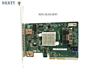 NEW Supermicro Dual-Port Gen-4 Internal NVMe Host Bus Adapter AOC-SLG4-2E4T Card - Picture 1 of 5