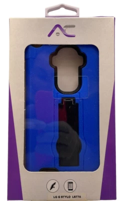 Premium Protettivo Custodia Con / Protezione Schermo Per LG G Stylo Blu - Immagine 1 di 4