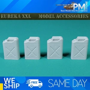 Eureka E-049 1/35 US Army Jerrycans for Fuel Set #1 resin 4pcs canister - Picture 1 of 5
